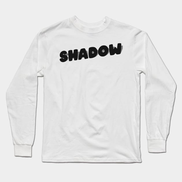 SHADOW Long Sleeve T-Shirt by enimu